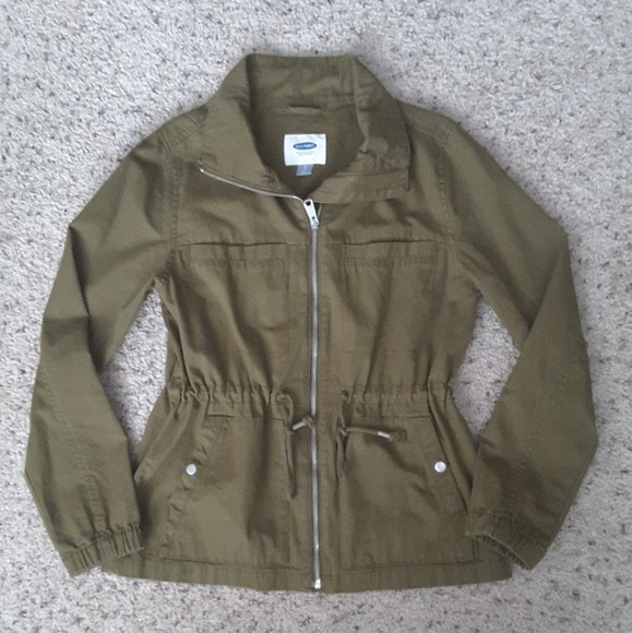 Old Navy Twill Field/Utility Jacket - Picture 4 of 4